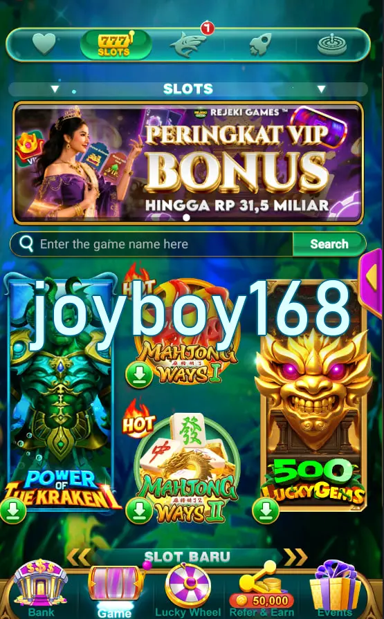 joyboy168 Tangkapan Layar - APK Resmi